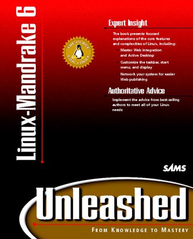 Book cover for Linux-Mandrake 6 Unleashed