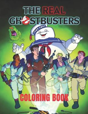 Book cover for The Real Ghostbusters Coloring Book