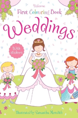 Cover of First Colouring Book Weddings