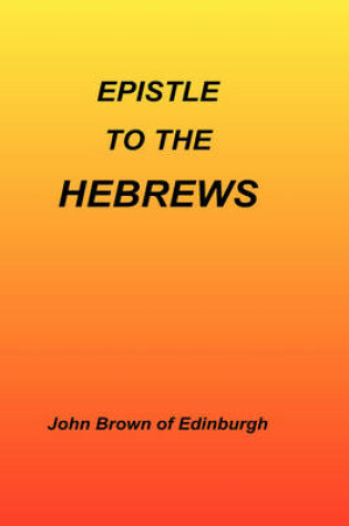 Cover of Epistle to the Hebrews