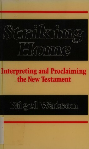 Book cover for Striking Home