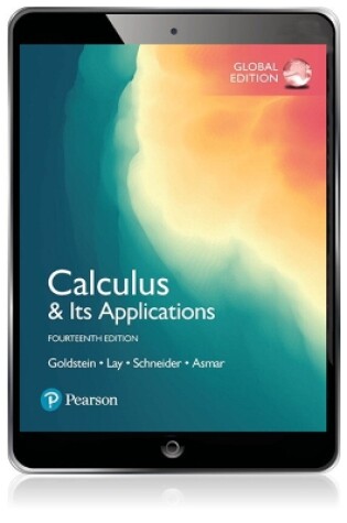 Cover of Calculus & Its Applications, eBook, Global Edition