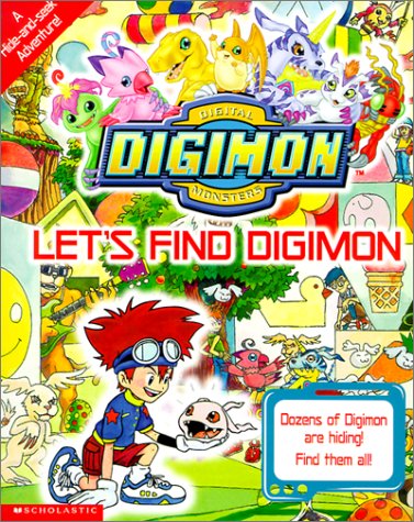 Book cover for Let's Find Digimon