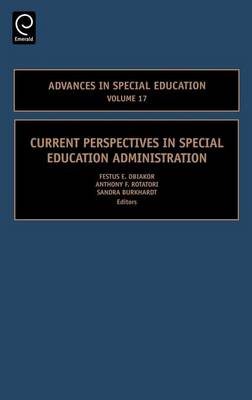 Book cover for Current Perspectives in Special Education Administration