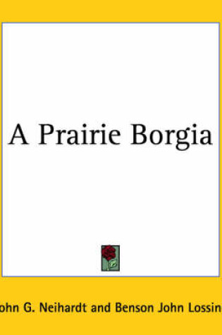 Cover of A Prairie Borgia