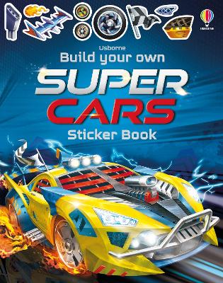 Book cover for Build Your Own Supercars Sticker Book