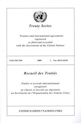 Book cover for Treaty Series 2599