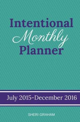 Cover of Intentional Monthly Planner