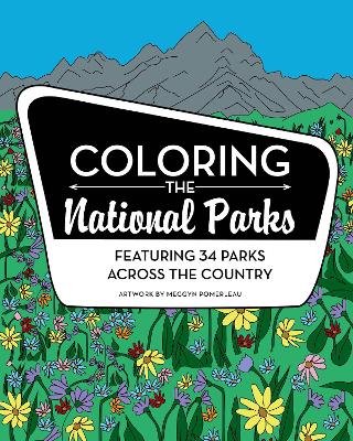 Book cover for Coloring the National Parks