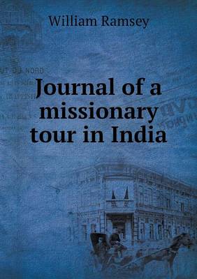 Book cover for Journal of a missionary tour in India