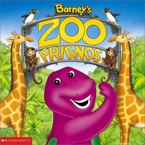 Book cover for Barney's Zoo Friends