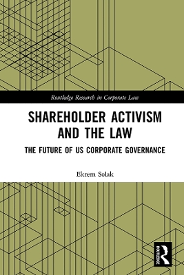 Cover of Shareholder Activism and the Law