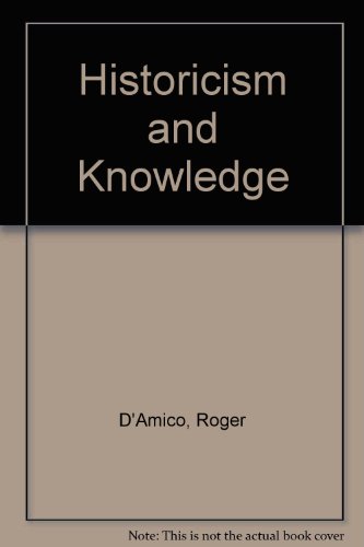 Cover of Historicism and Knowledge