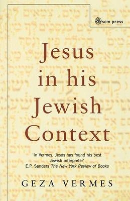 Book cover for Jesus and His Jewish Context