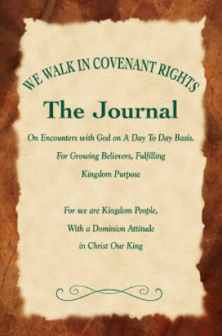 Cover of We Walk In Covenant Rights