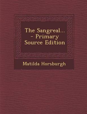 Book cover for The Sangreal...