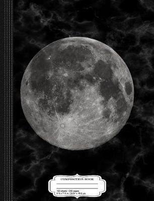 Book cover for Full Moon Composition Notebook