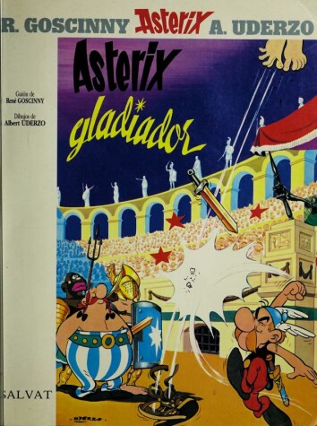 Book cover for Asterix Gladdiador - NB