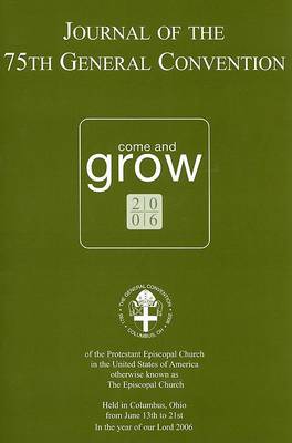 Book cover for Journal of the 75th General Convention of the Episcopal Church