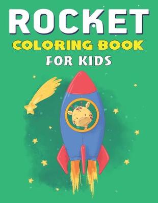 Book cover for Rocket Coloring Book for Kids