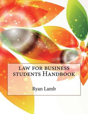 Book cover for Law for Business Students Handbook