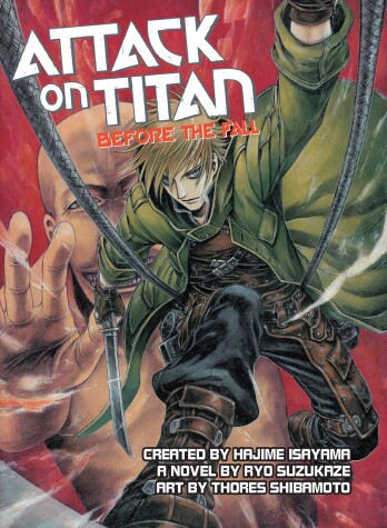 Book cover for Attack on Titan: Before The Fall YA Novel