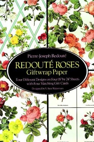 Cover of Redoute Roses Giftwrap Paper