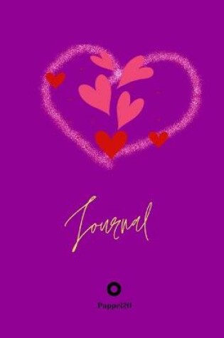 Cover of Journal for Girls Purple Cover 122 color pages 6x9