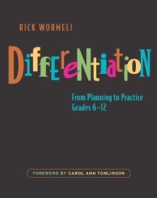 Book cover for Differentiation - From Planning to Practice , Grades 6 - 12