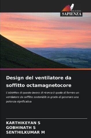 Cover of Design del ventilatore da soffitto octamagnetocore