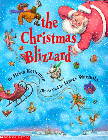 Book cover for The Christmas Blizzard