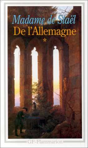 Book cover for De L'Allemagne: Part 1