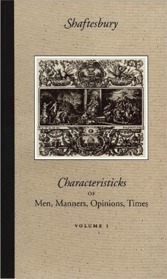 Book cover for Characteristicks of Men, 3-Volume Set
