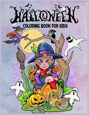 Cover of Halloween Coloring Book for Kids