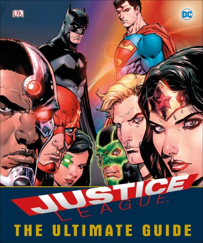 Book cover for DC Comics Justice League The Ultimate Guide