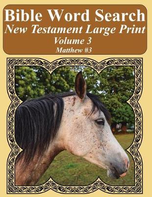 Cover of Bible Word Search New Testament Large Print Volume 3