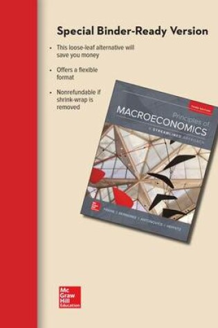 Cover of Loose-Leaf for Principles of Macroeconomics, a Streamlined Approach