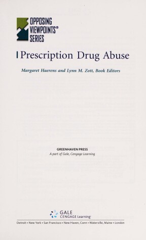 Cover of Prescription Drug Abuse