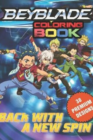 Cover of Beyblade Coloring Book