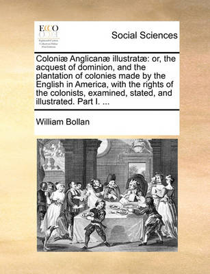 Book cover for Coloniae Anglicanae Illustratae