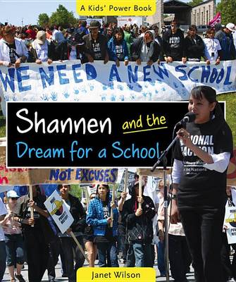 Book cover for Shannen and the Dream for a School