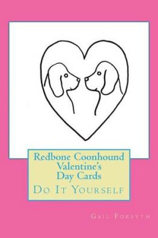 Cover of Redbone Coonhound Valentine's Day Cards