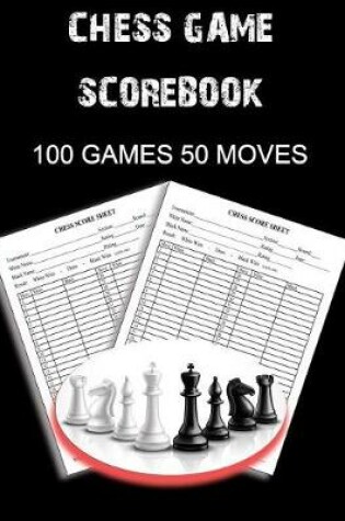 Cover of Chess Game Scorebook