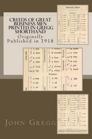 Cover of Creeds of Great Business Men - Printed in Gregg Shorthand