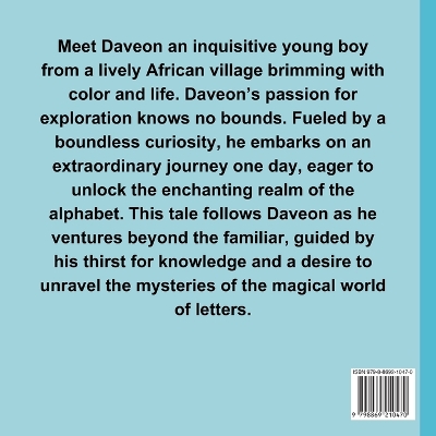 Book cover for Daveon's Alphabet Adventure