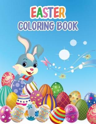 Book cover for Easter Coloring Book