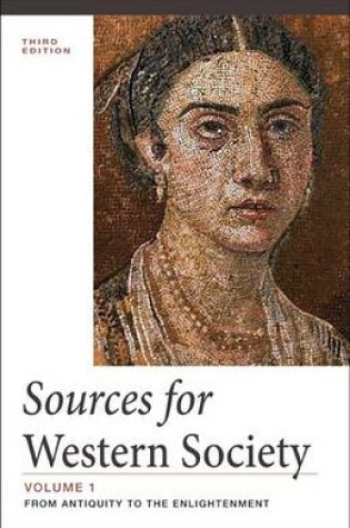 Cover of Sources for Western Society, Volume 1