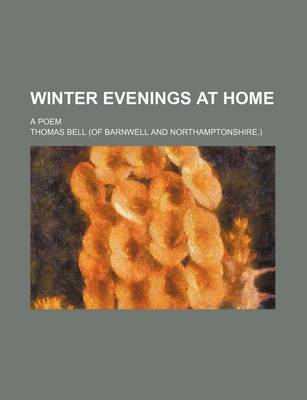 Book cover for Winter Evenings at Home; A Poem