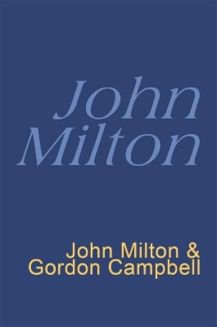 Cover of Milton: Everyman's Poetry