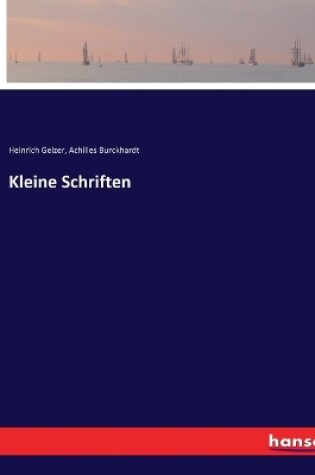 Cover of Kleine Schriften